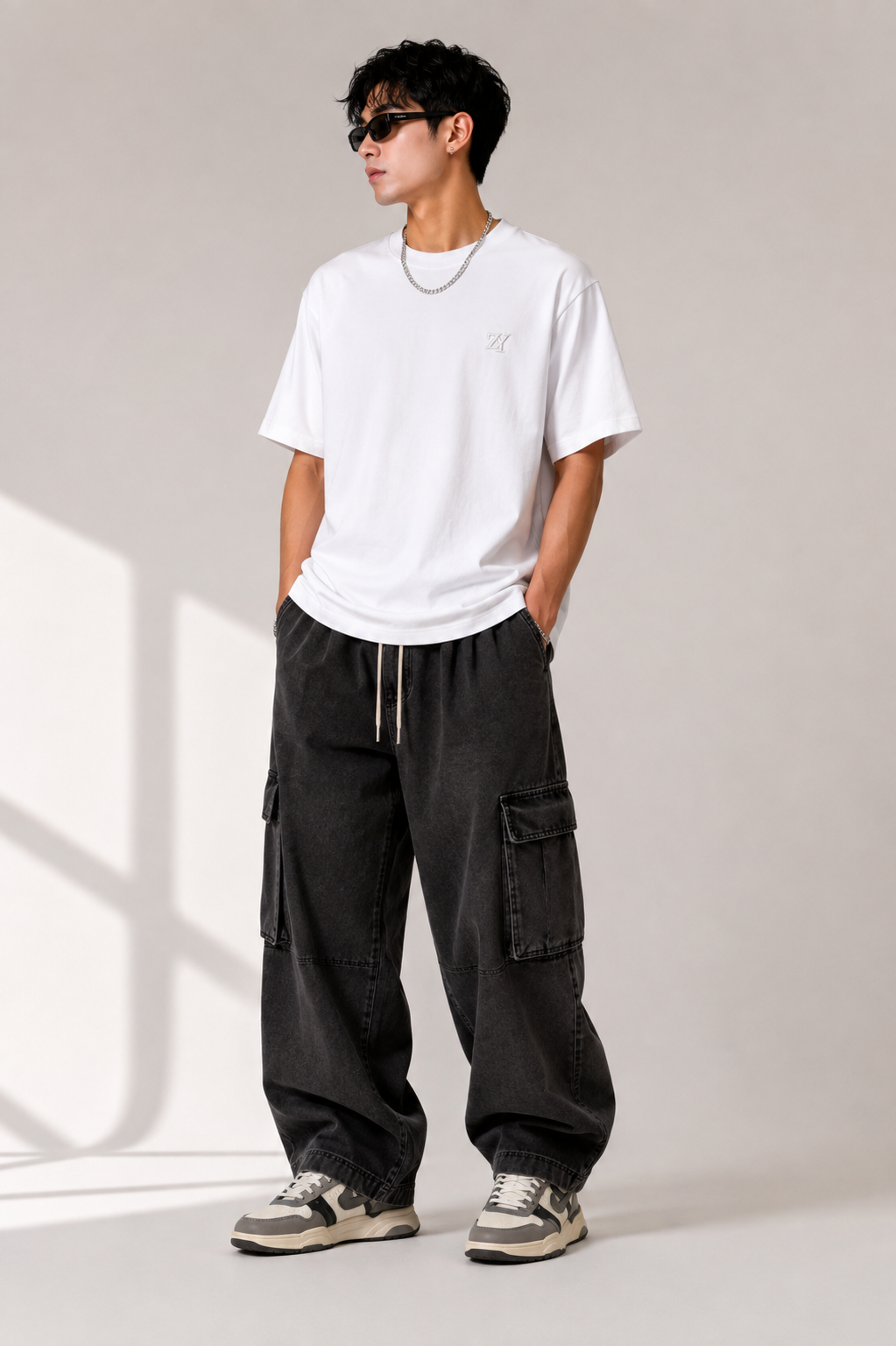 Flame Serpent Oversized T-Shirt