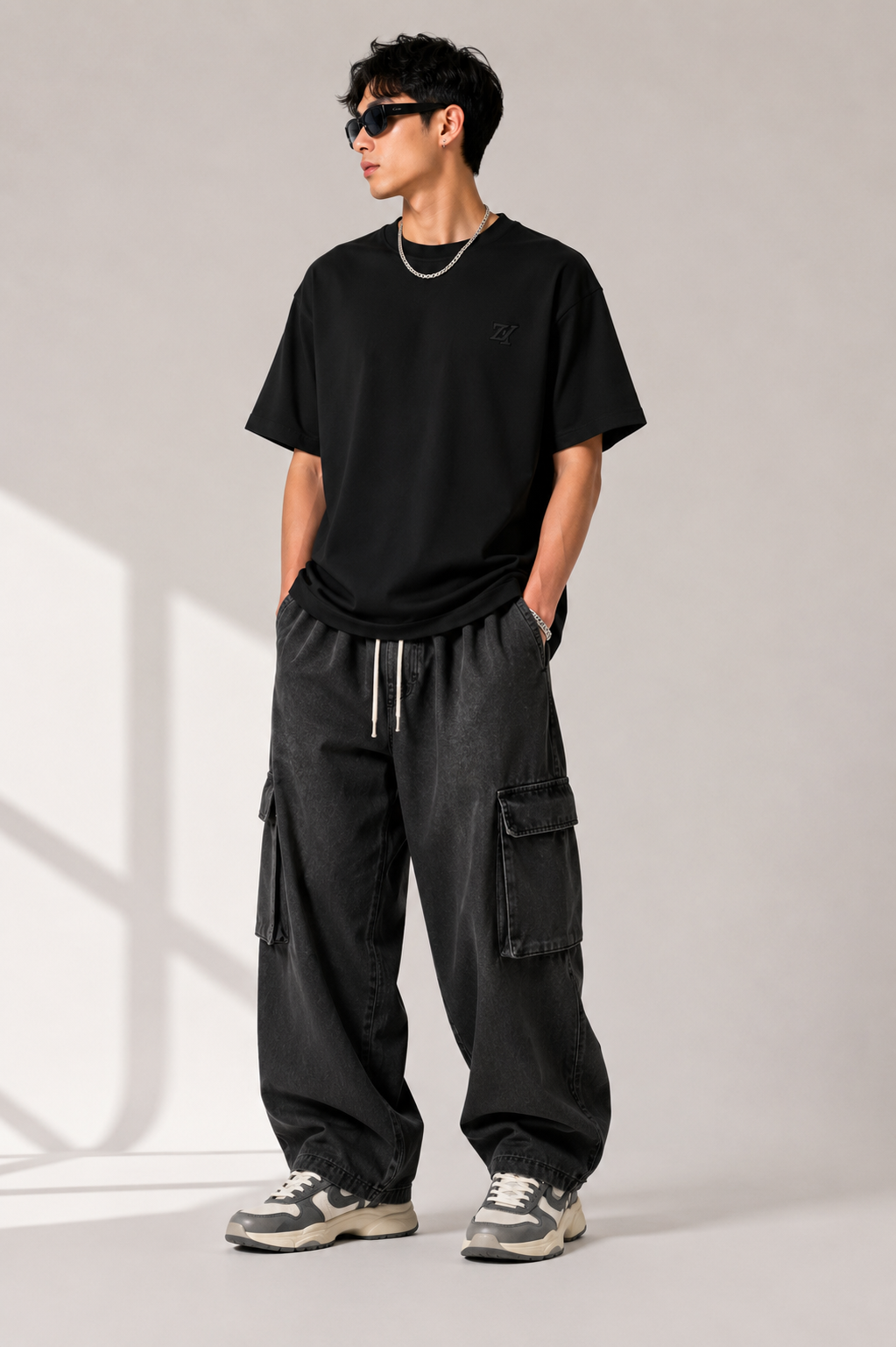 Flame Serpent Oversized T-Shirt
