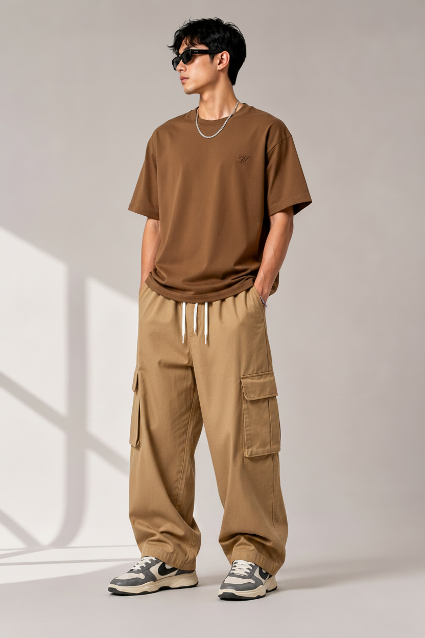 Flame Serpent Oversized T-Shirt