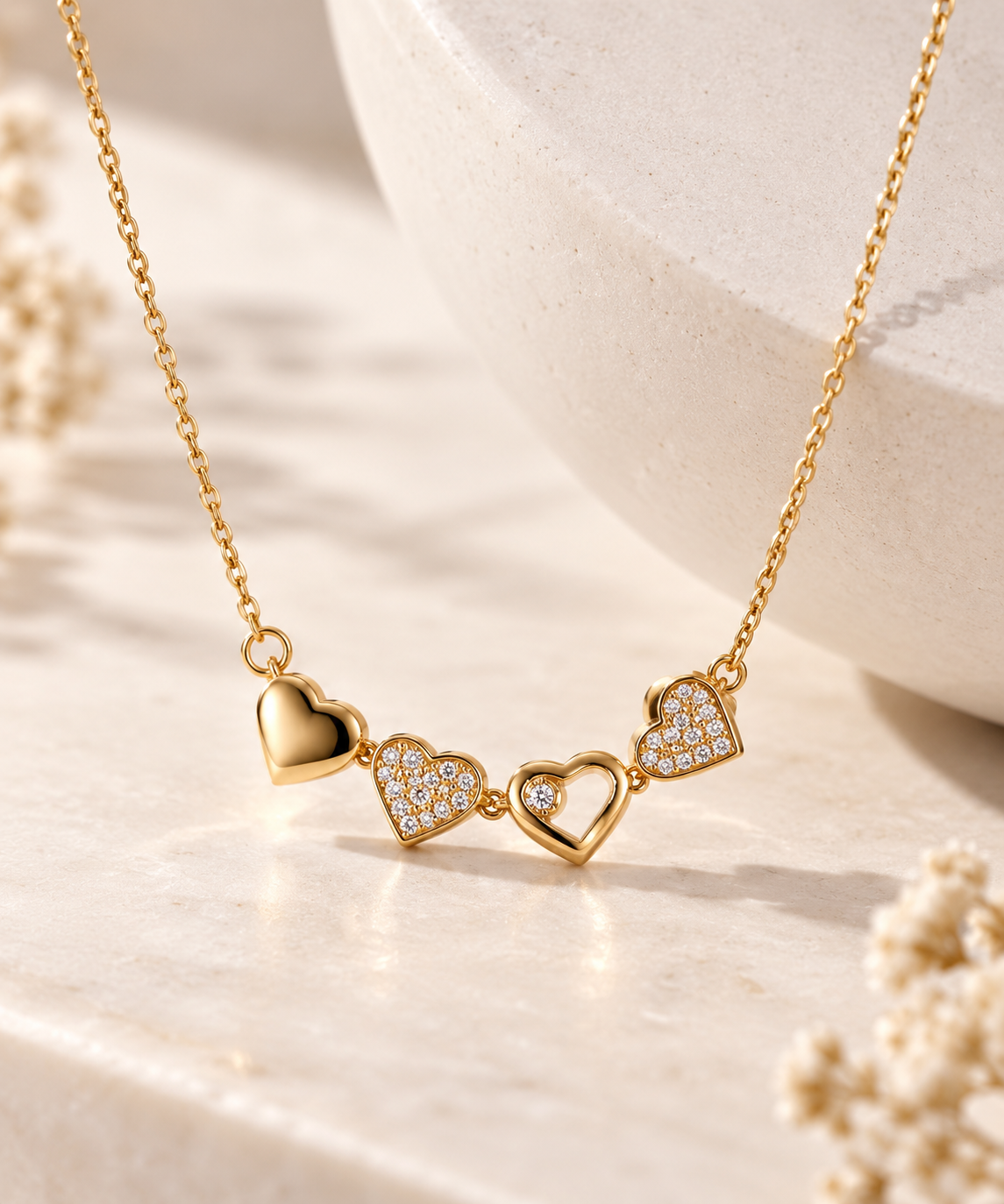 Amora Convertible Heart Necklace
